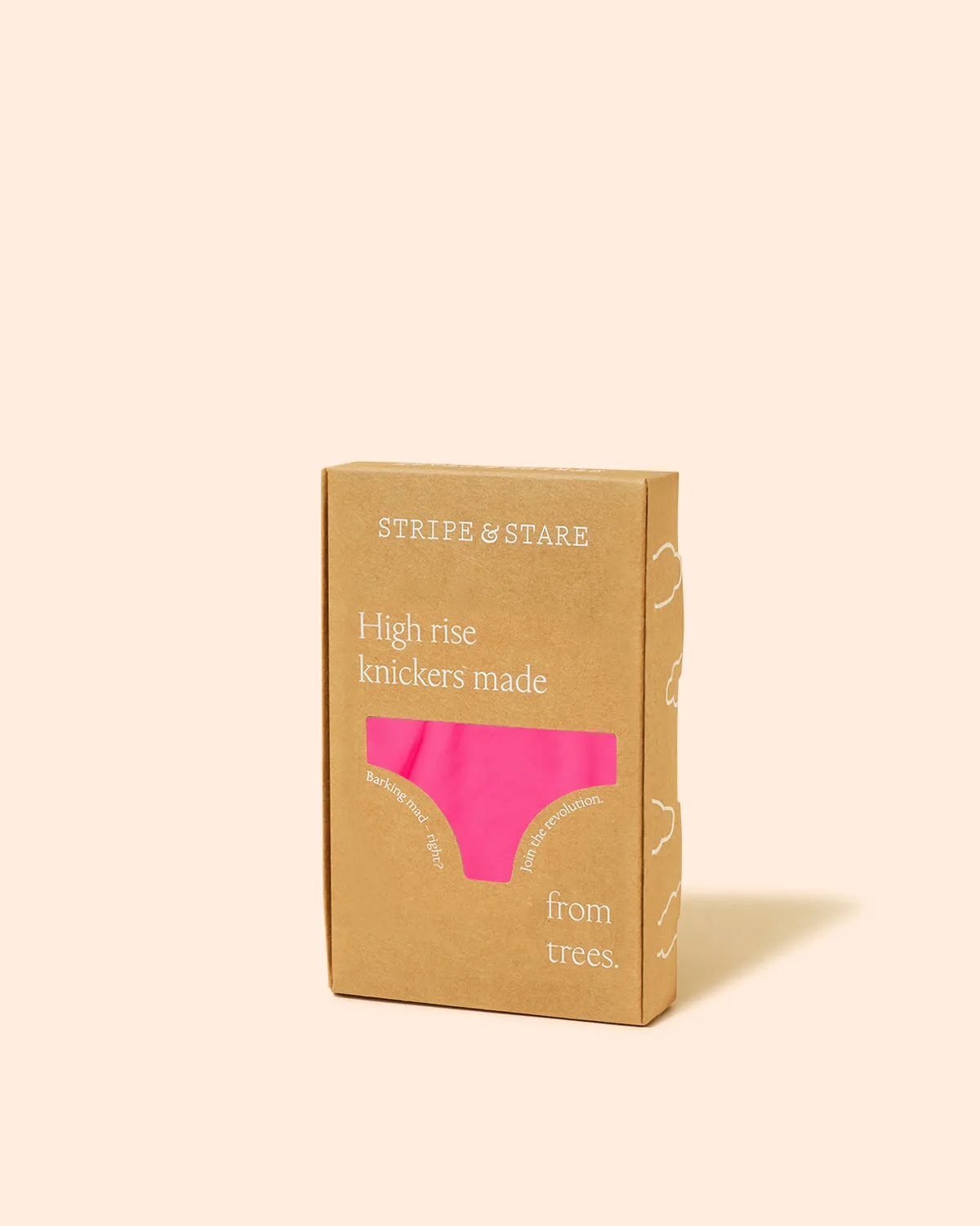 High Rise Knicker - Raspberry