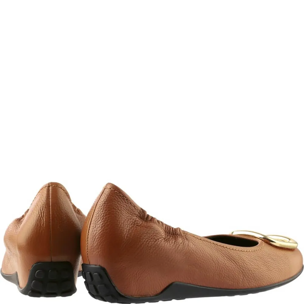 Hogl Niki Ballerinas 10 3723-COGNAC