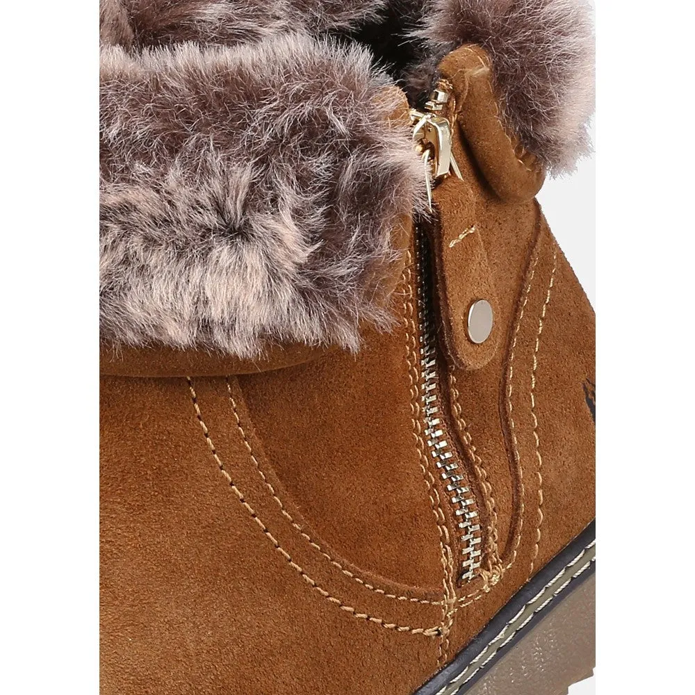Hush Puppies Penny Zip Ankle Boot