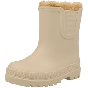 Igor Tokio Natural Shearling Wellies for Kids