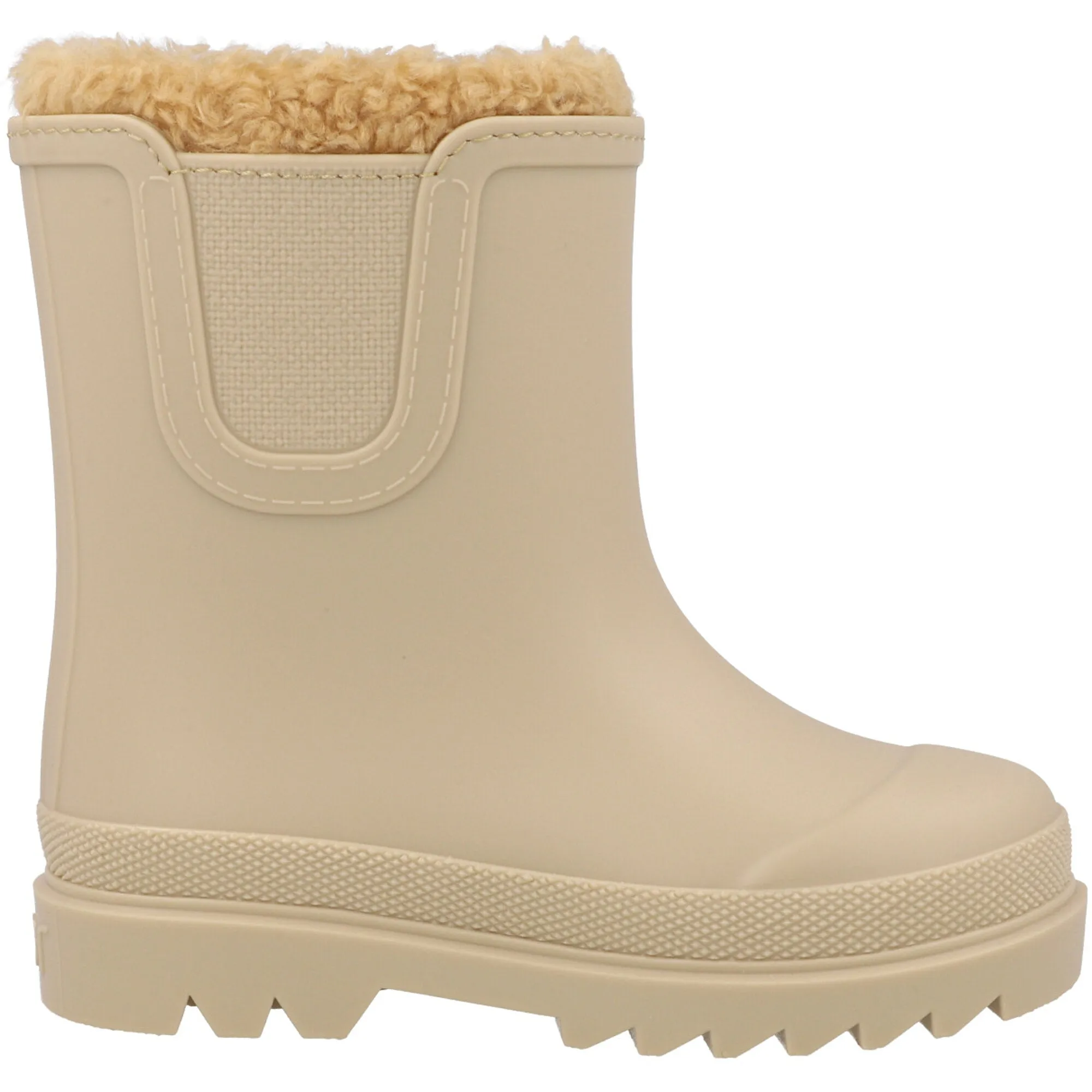 Igor Tokio Natural Shearling Wellies for Kids