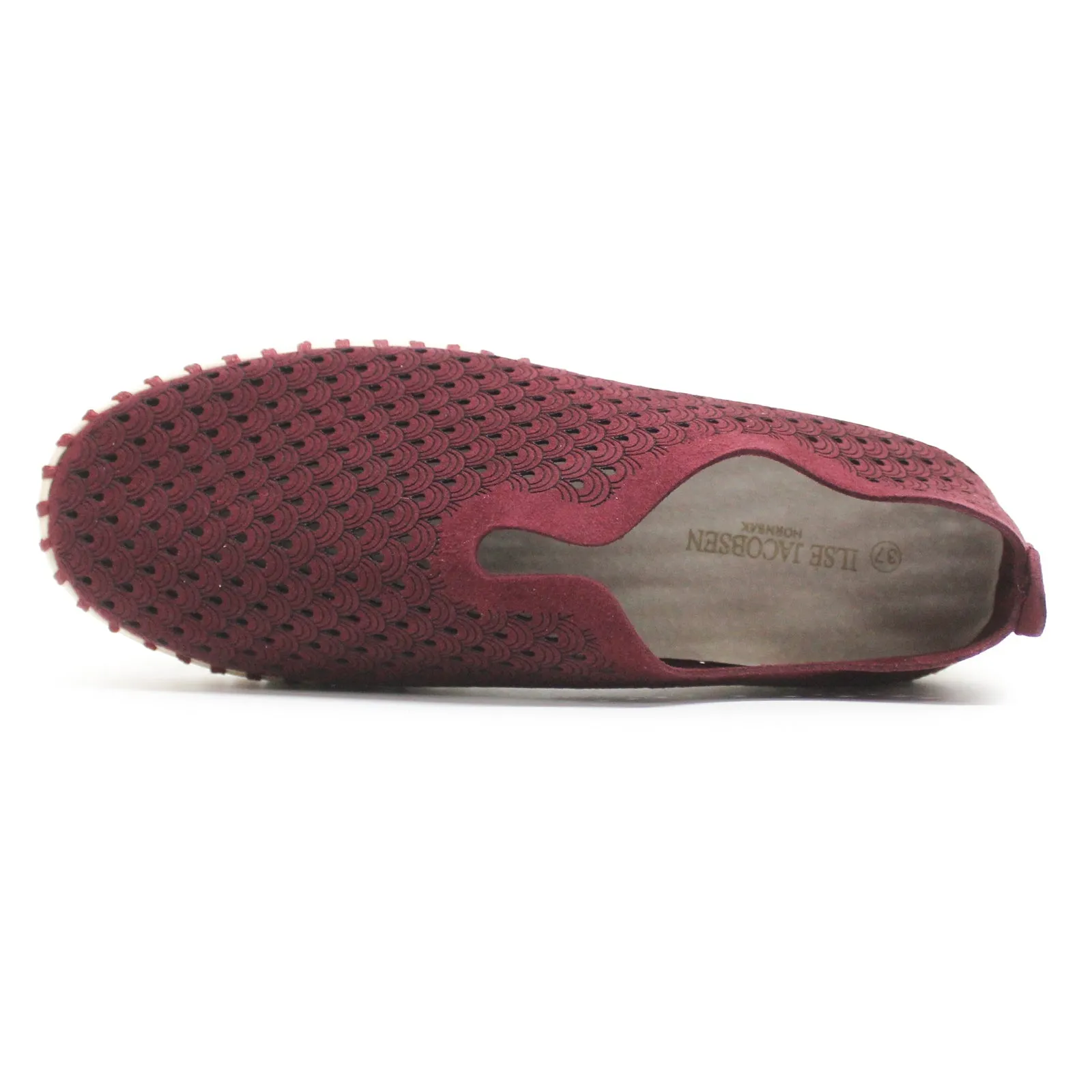 Ilse Jacobsen Tulip 3373 Textile Women's Loafer Shoes - Winetasting