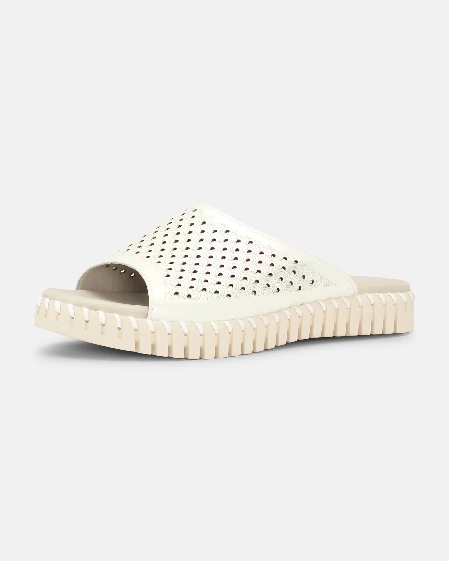 Ilse Jacobson Tulip Slip on Sandals - Whitecap Holes