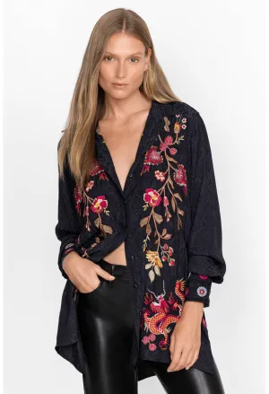 Johnny Was Lilith High Slit Tunic