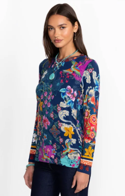Johnny Was - The Janie Favourite Long sleeve Crew Neck - McDreamer
