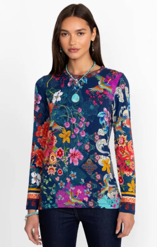 Johnny Was - The Janie Favourite Long sleeve Crew Neck - McDreamer