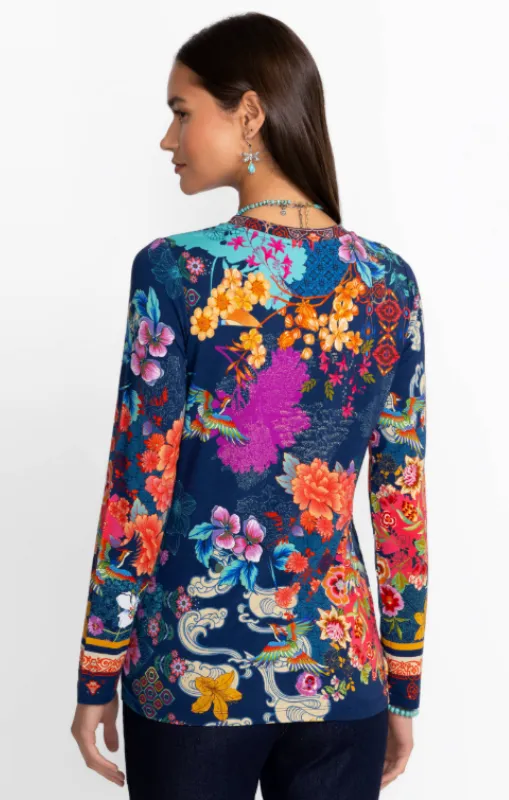 Johnny Was - The Janie Favourite Long sleeve Crew Neck - McDreamer