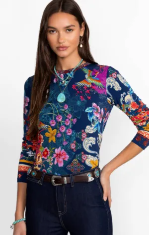 Johnny Was - The Janie Favourite Long sleeve Crew Neck - McDreamer