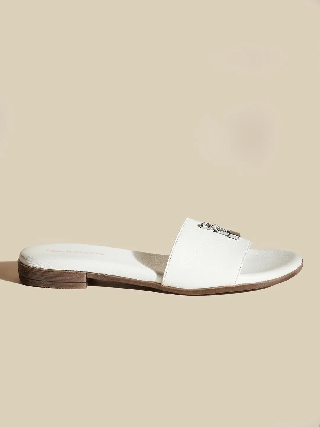 Josie Leather Flats