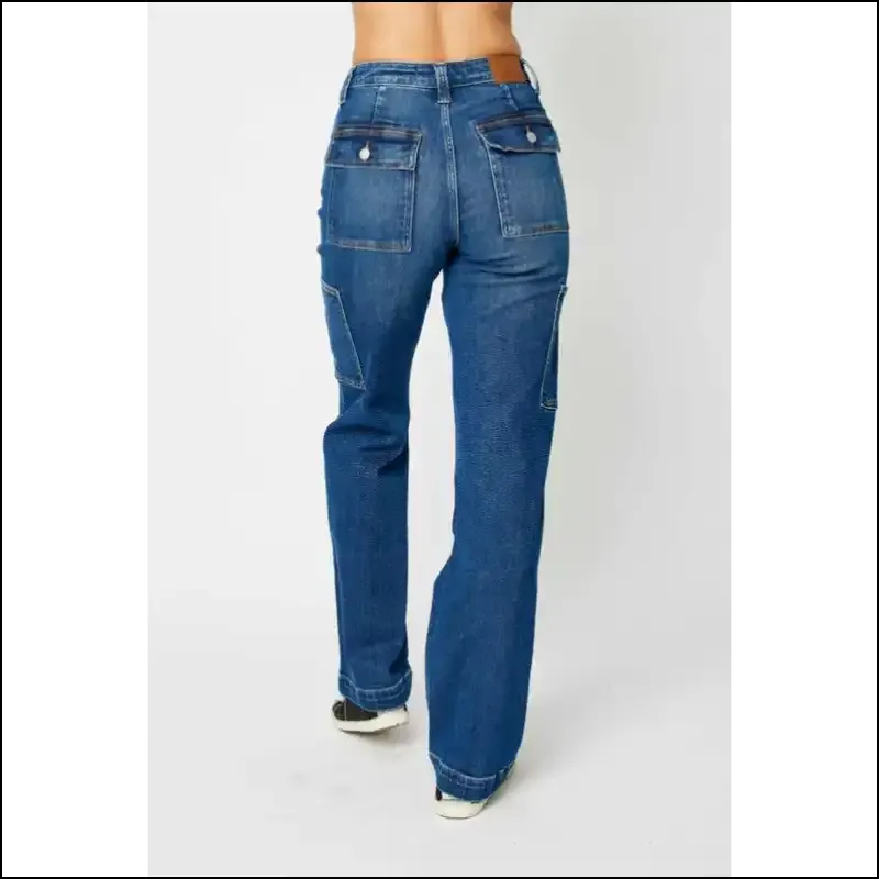 Judy Blue High Waist Cargo Jeans: Chic, Comfy & Ready for World Domination!