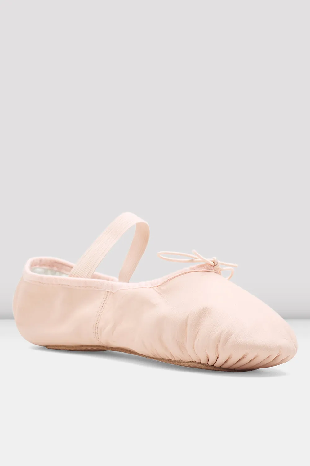 Ladies Dansoft Leather Ballet Shoes