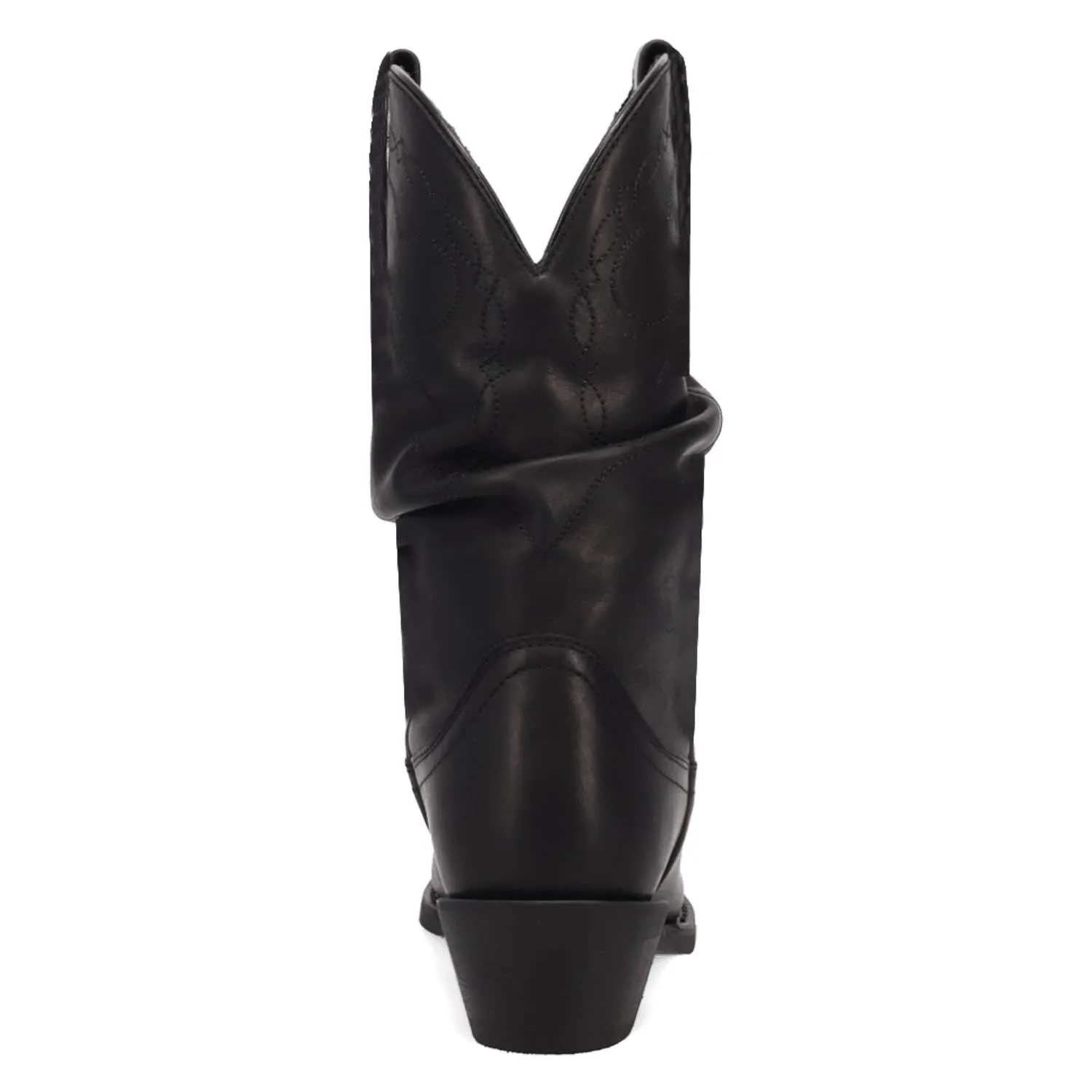 Laredo Womens Lazy River Black Leather Cowboy Boots