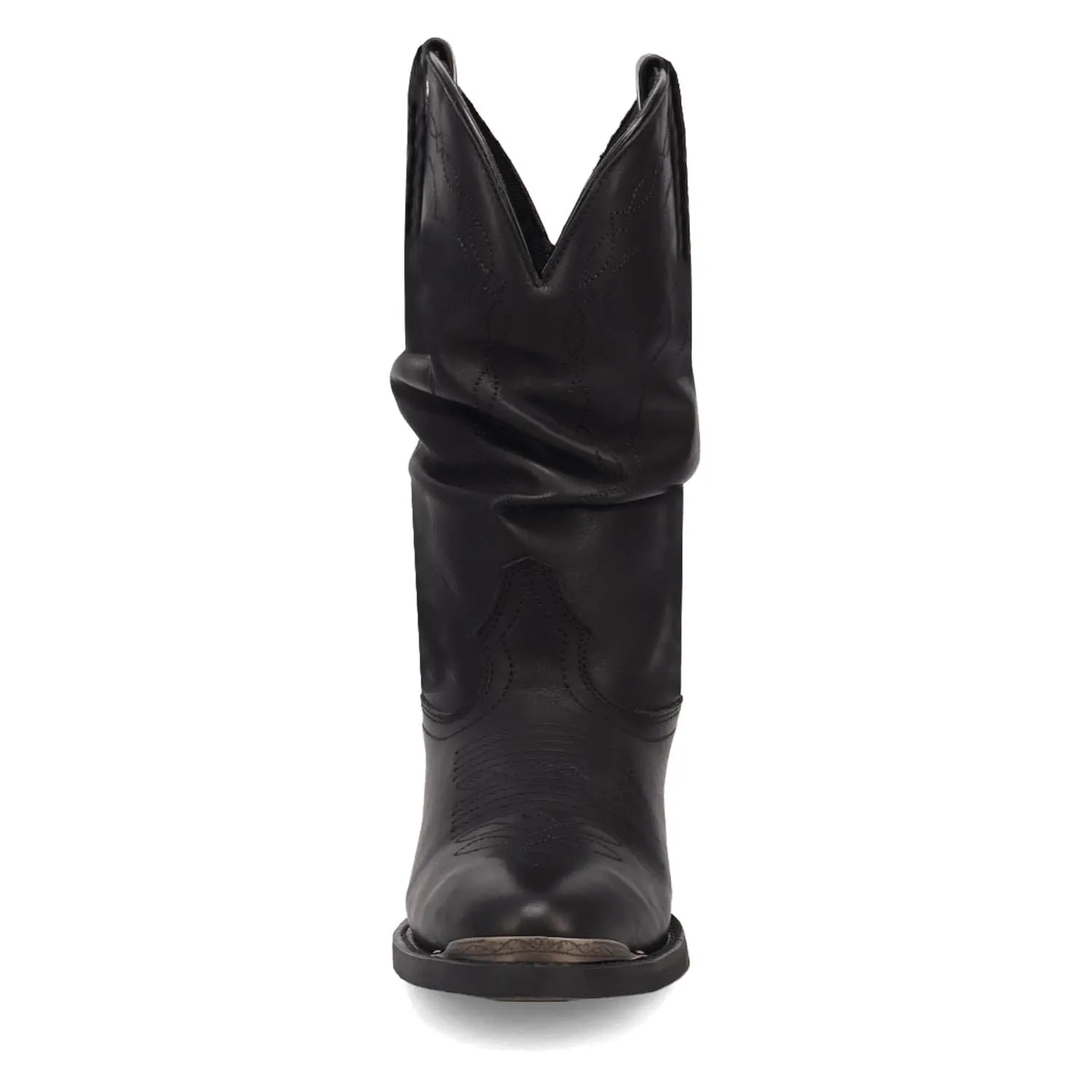 Laredo Womens Lazy River Black Leather Cowboy Boots