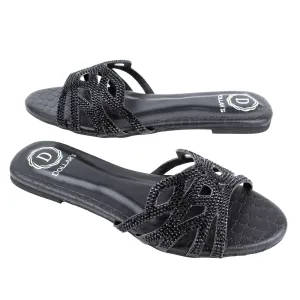 Leila Flats S319F - Black