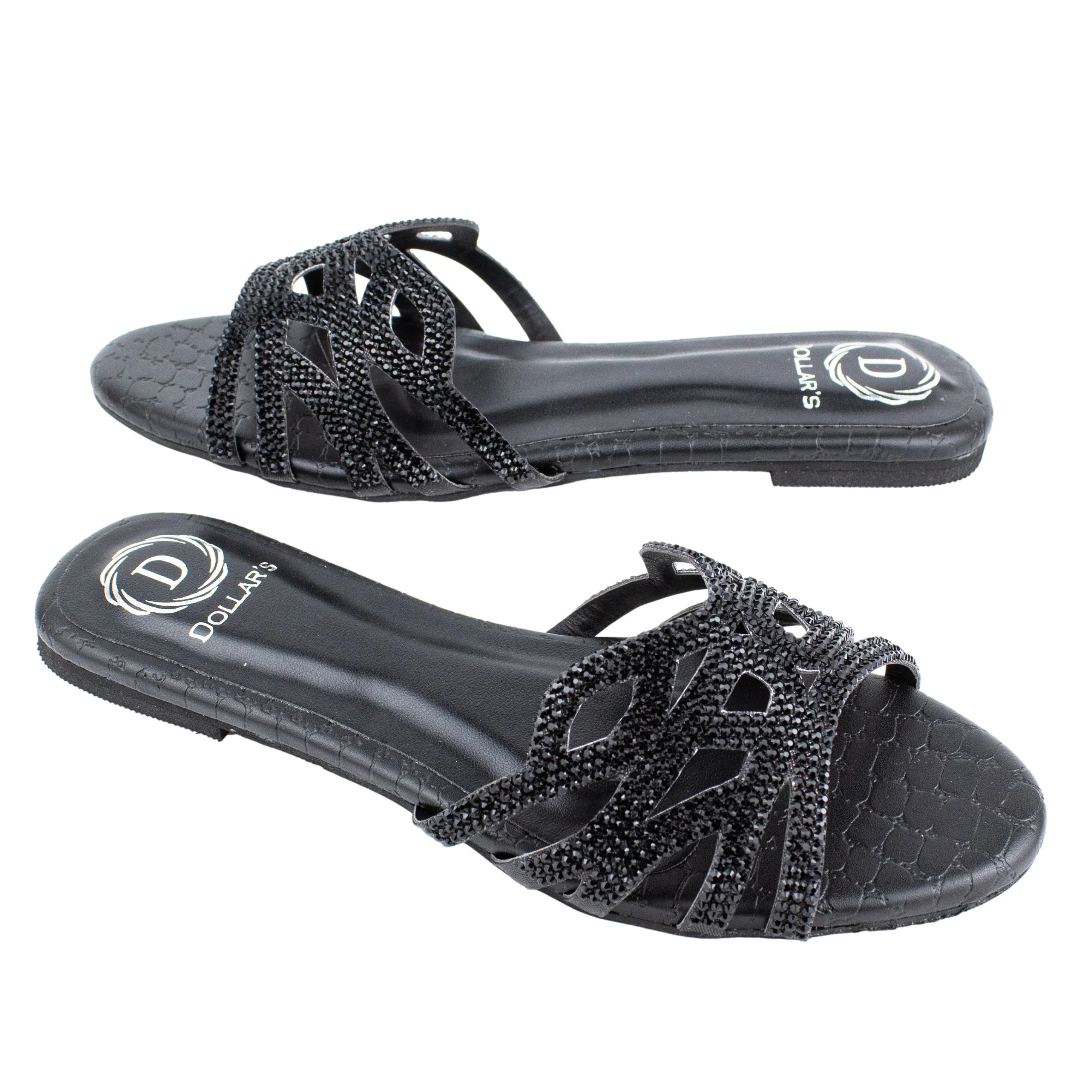 Leila Flats S319F - Black