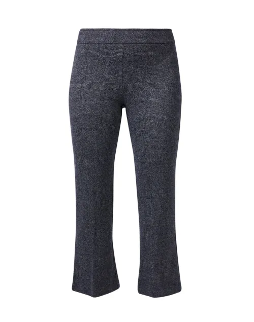Leo Grey Tweed Crop Flare Pant
