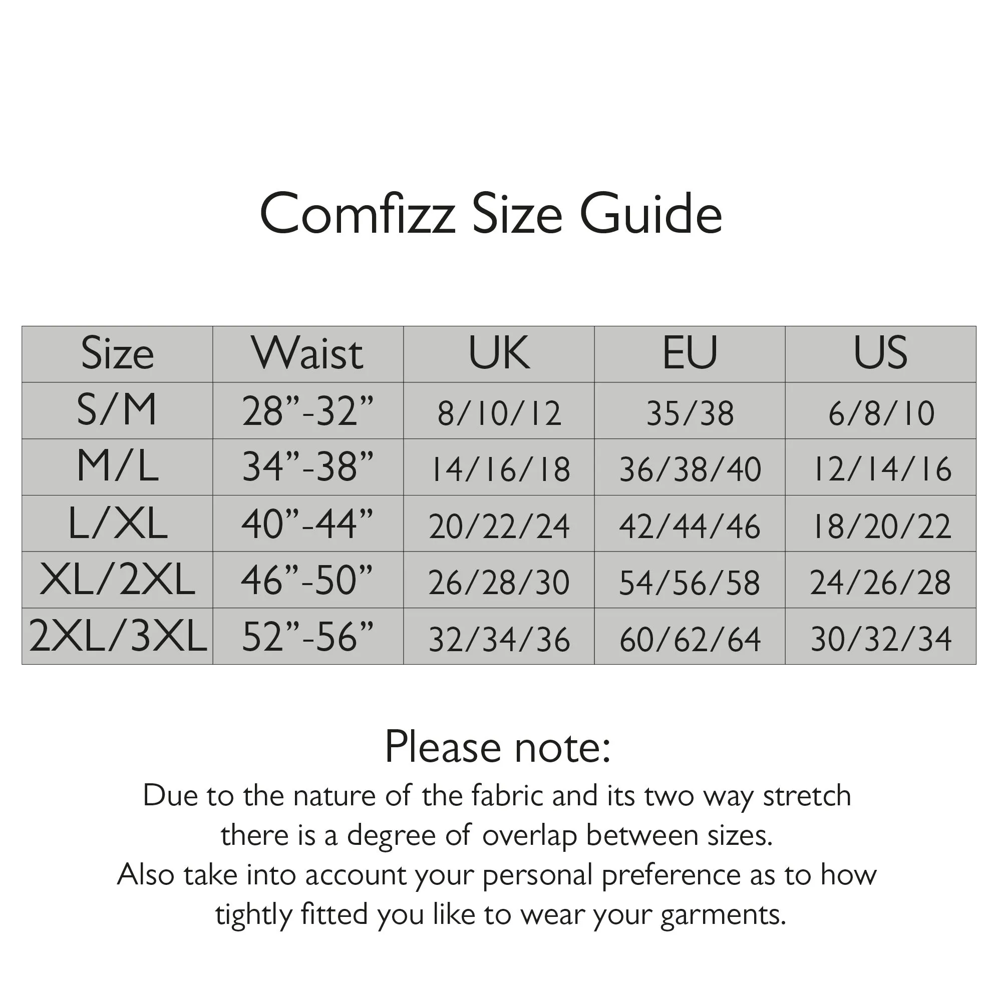 Light Support High Waist Boxers - Knee length