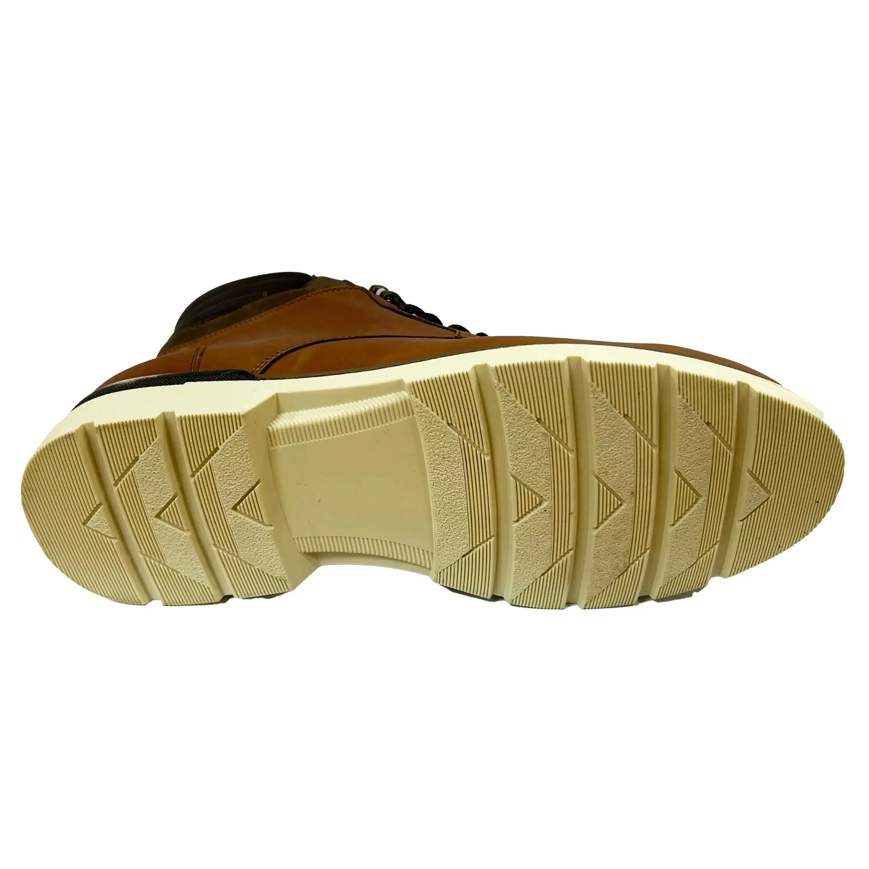 Lloyd & Pryce Mens Libbok Side Zip Combat Boots Camel
