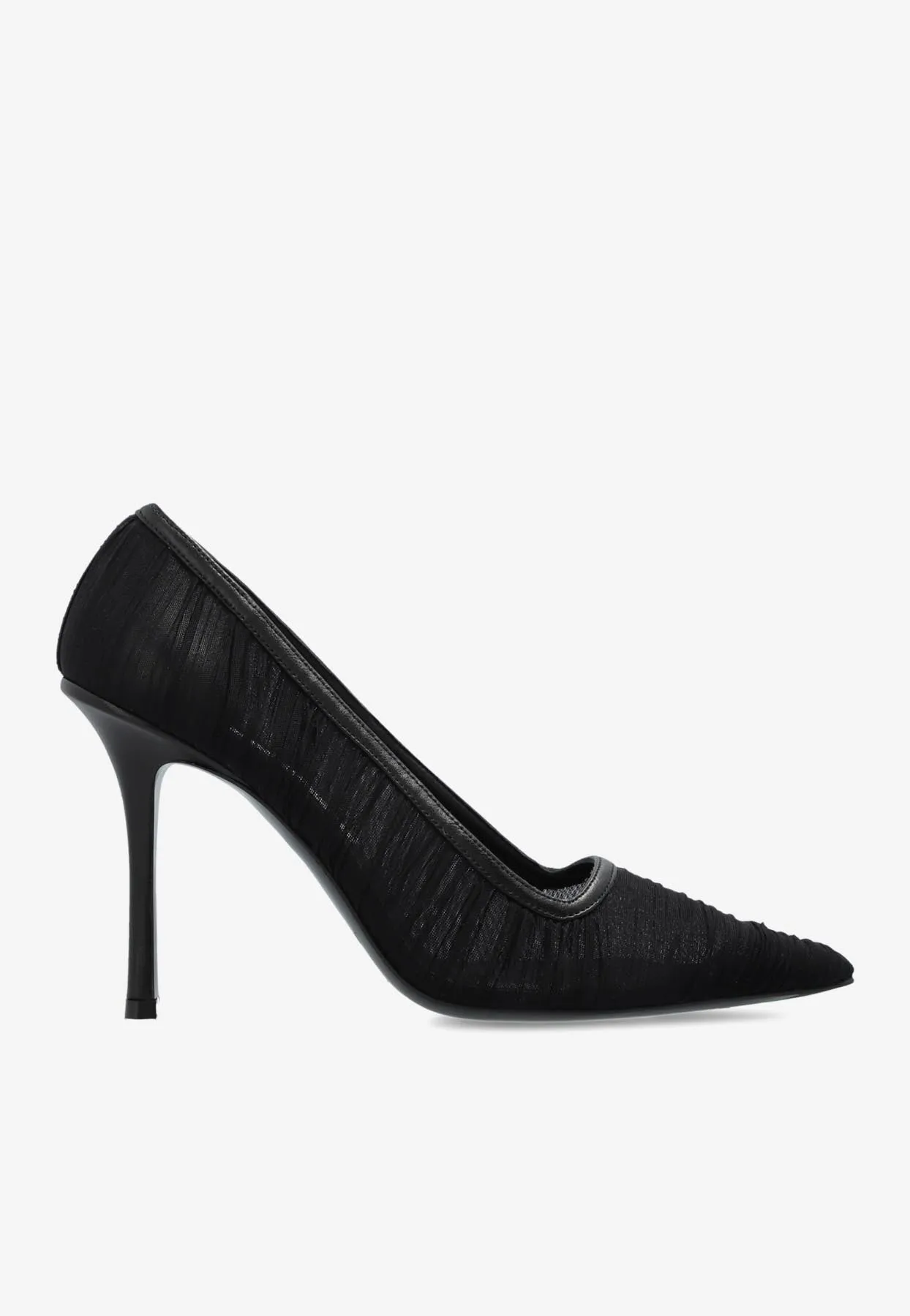 Lotta 100 Ruched Tulle Pumps