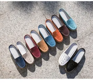 Low-cut Flat Comfortable Slippers