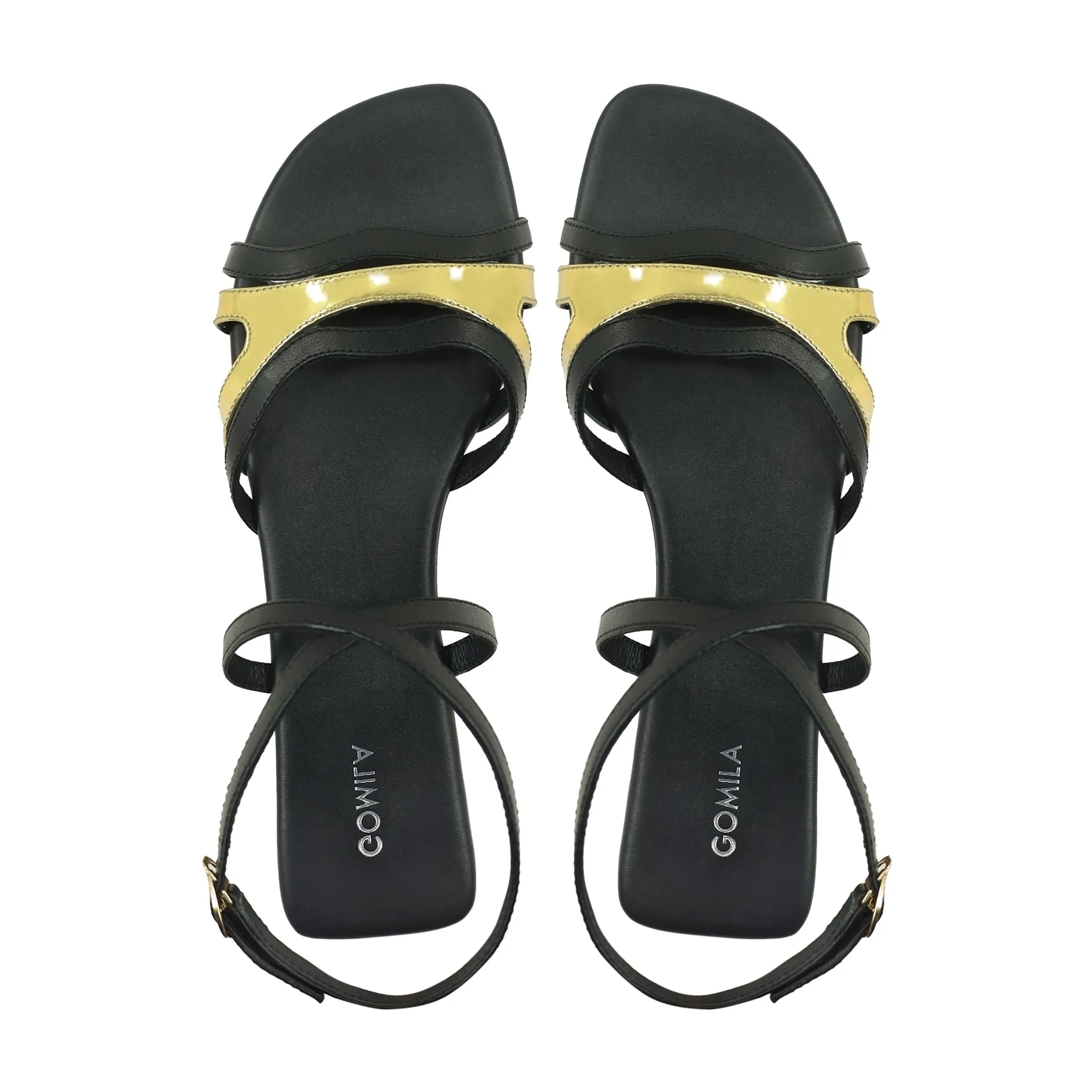 Lucia - Women's Yellow Strapped Sandal