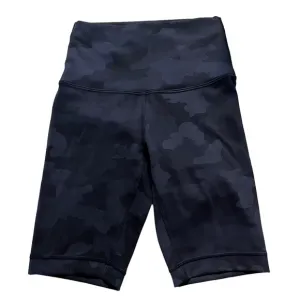 Lululemon Wunder Train High Rise Camo Shorts 8&quot; Size 2 New