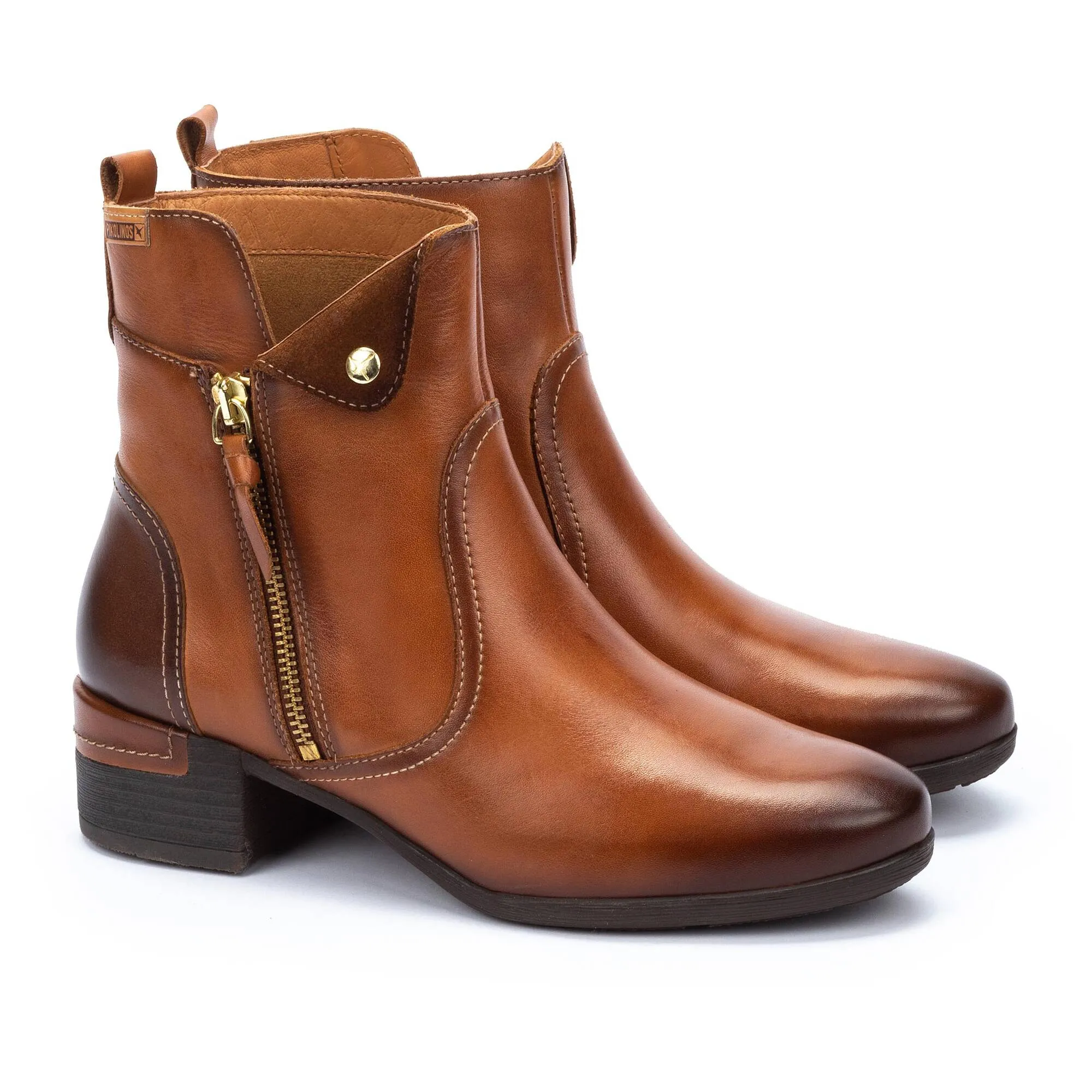 'Malaga' women's boot - Brown brandy