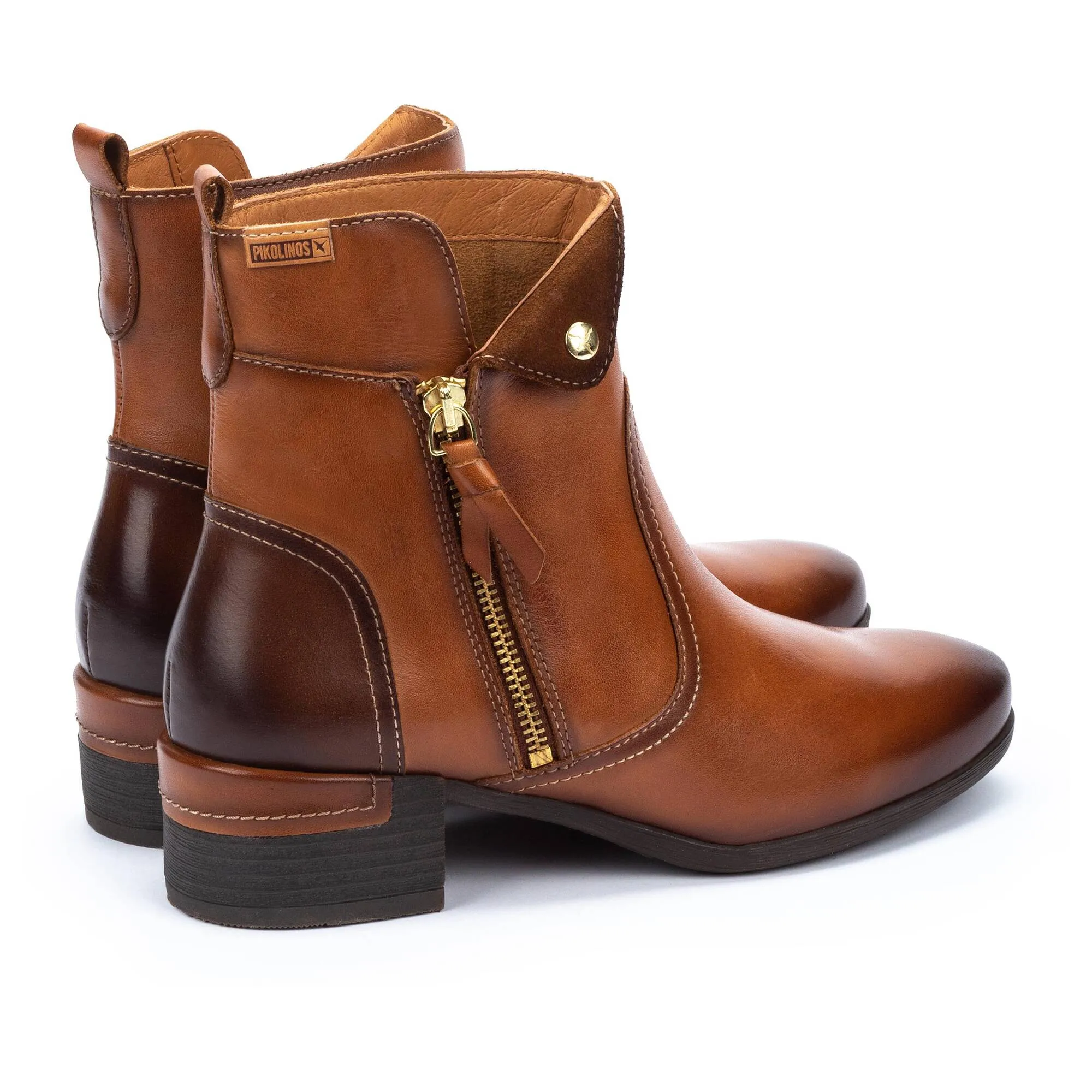 'Malaga' women's boot - Brown brandy