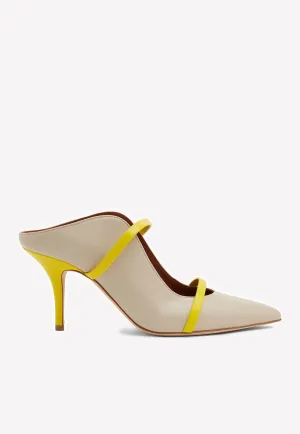 Maureen 70 Mules in Nappa Leather