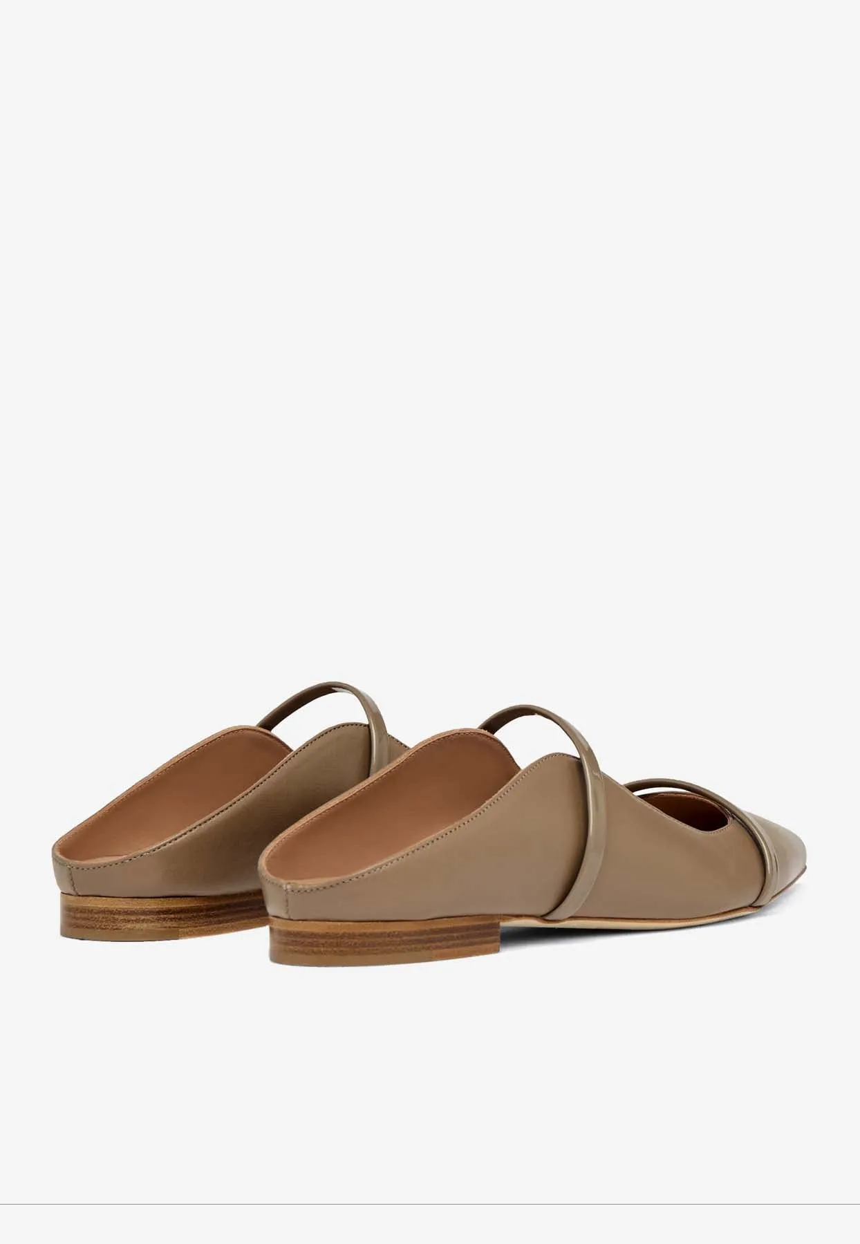 Maureen Nappa Leather Flat Mules