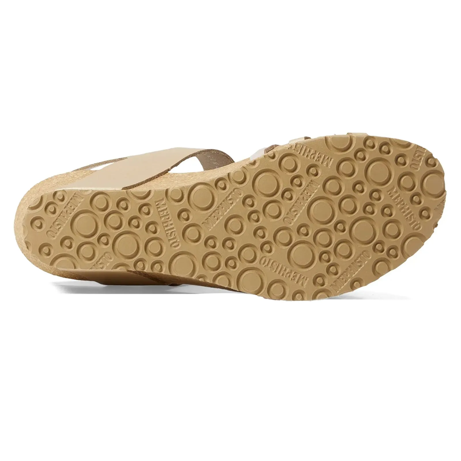 Mephisto Lucia Leather Women's Wedge Sole Sandals
