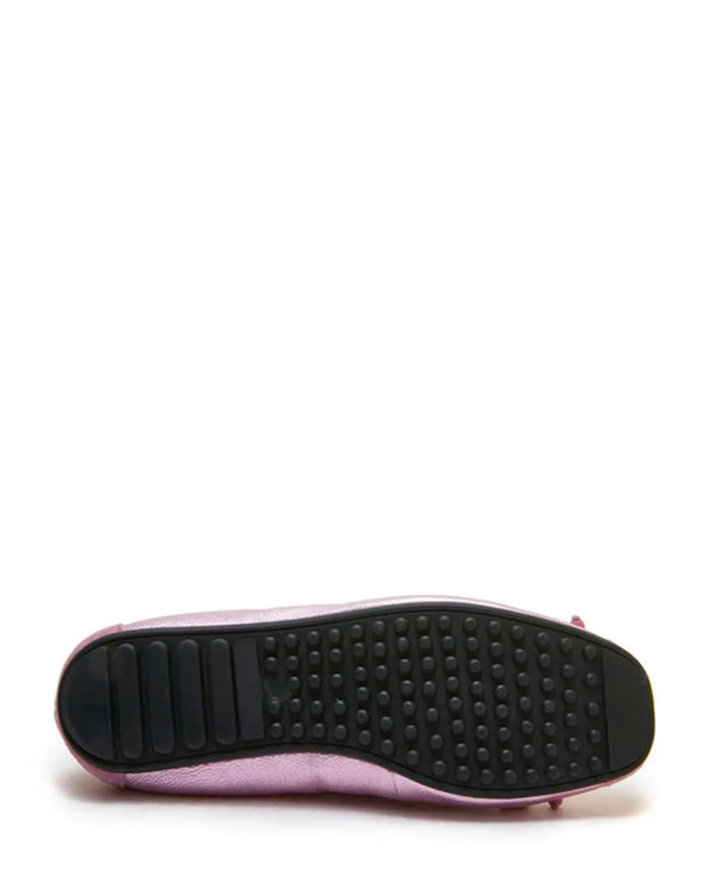 Minx Lyric Sweet Pink Metallic Combo Leather Ballet