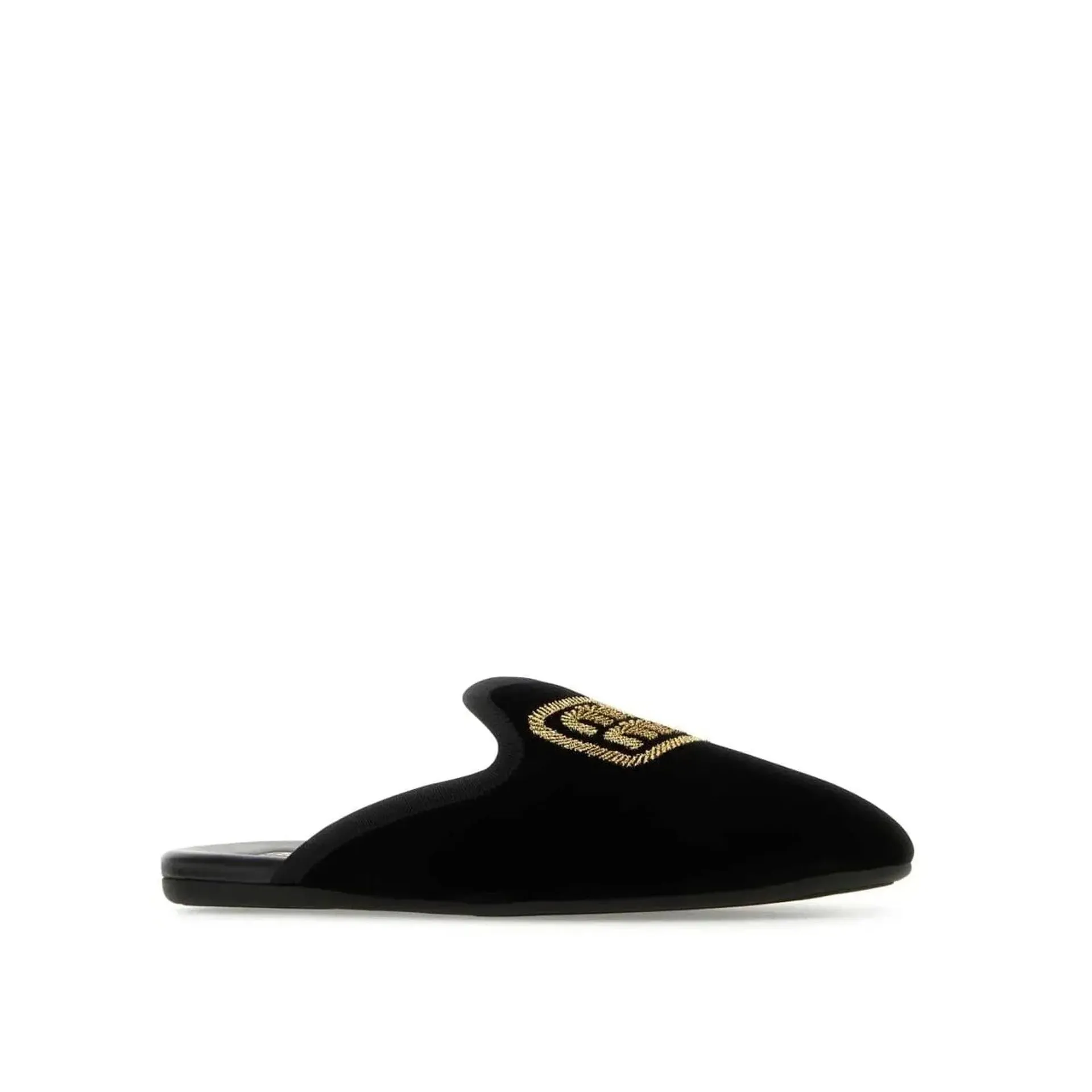 MIU MIU Logo Embroidered Slip-On Flats for Women