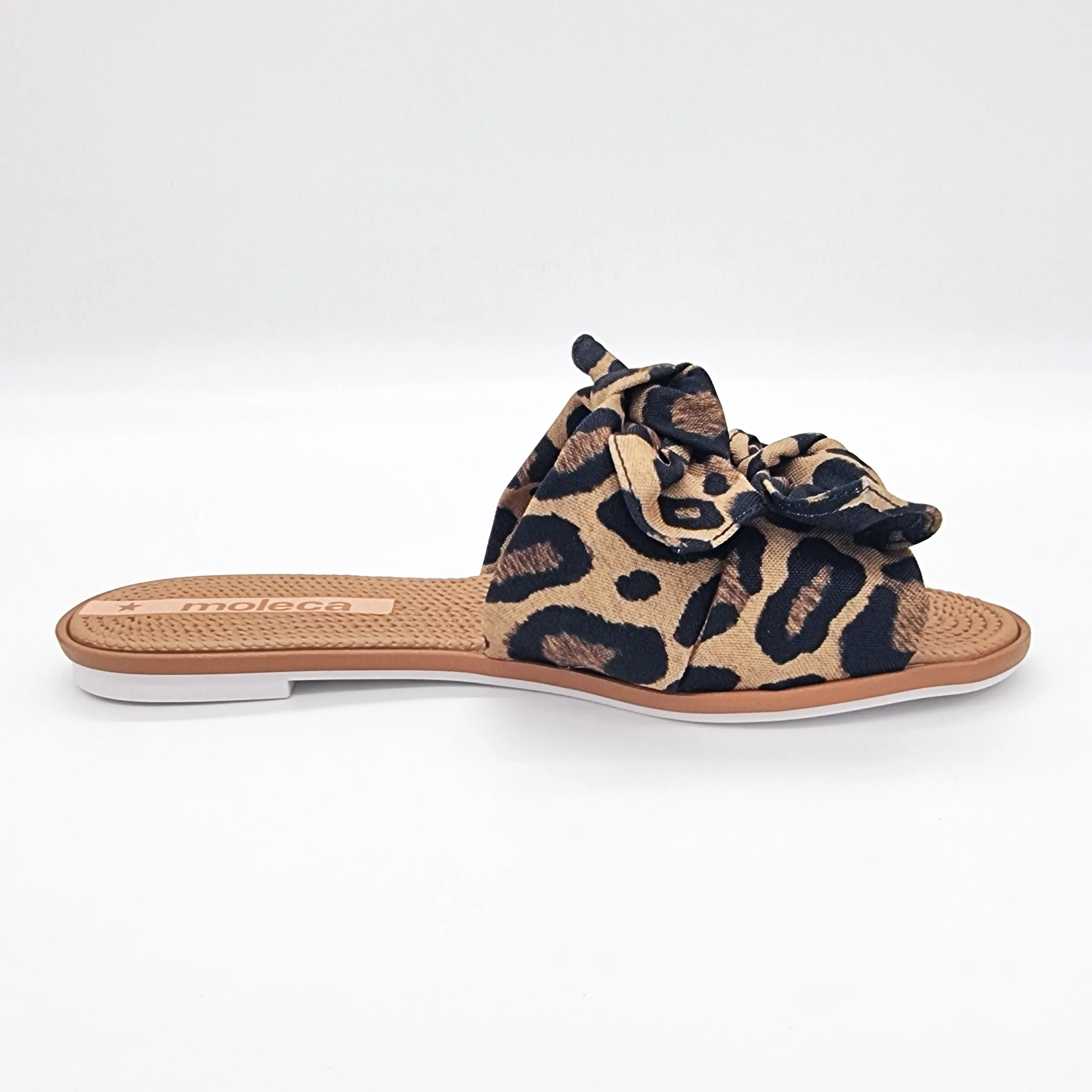 Moleca 5297-424 Slip-on Sandal in Multi Camel