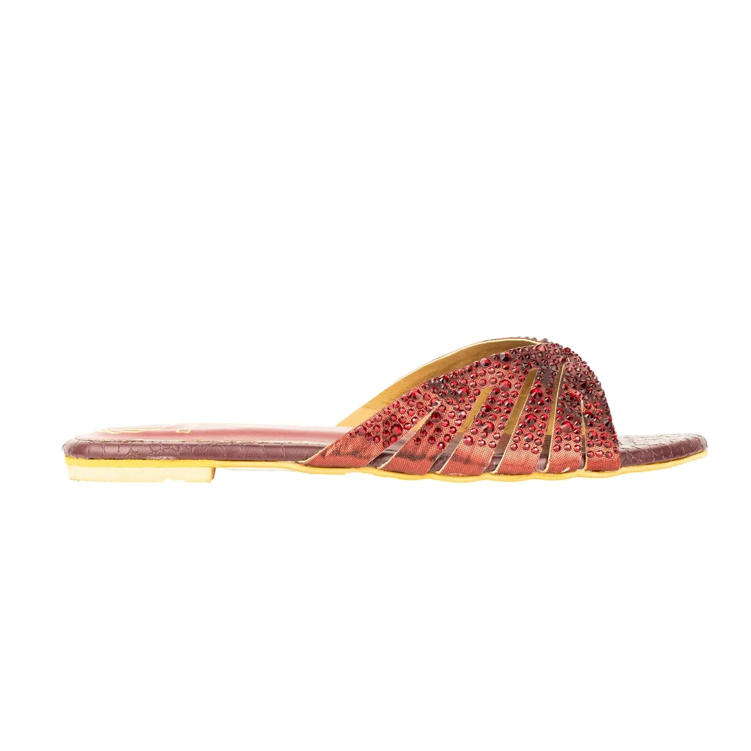 Noor Flats S182F - Maroon
