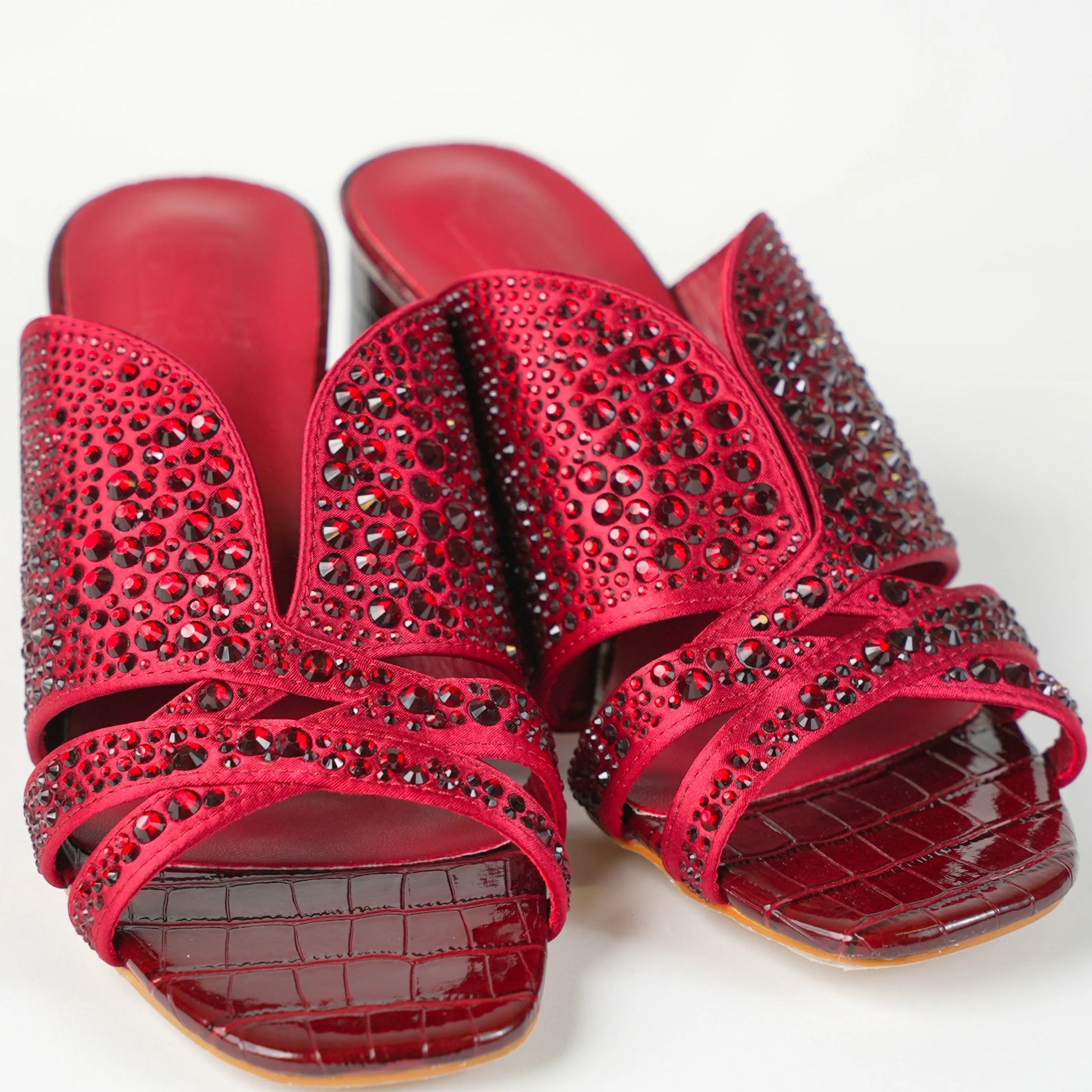 Open Block Heel