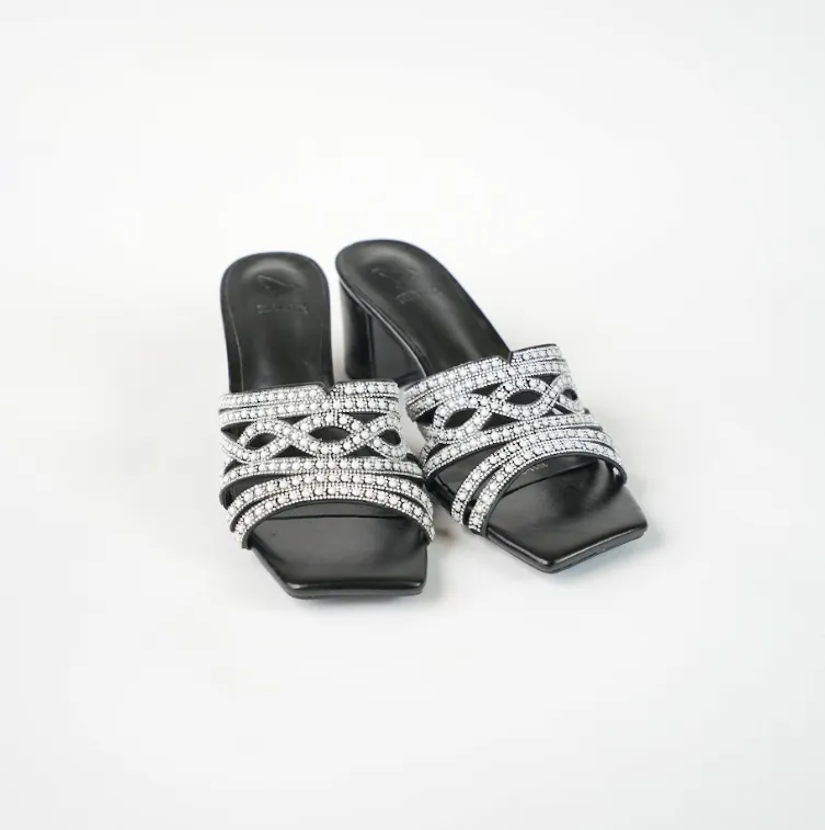 Open Block Heel