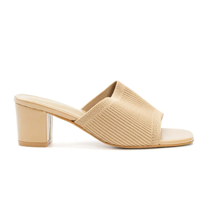 Open Block Heel