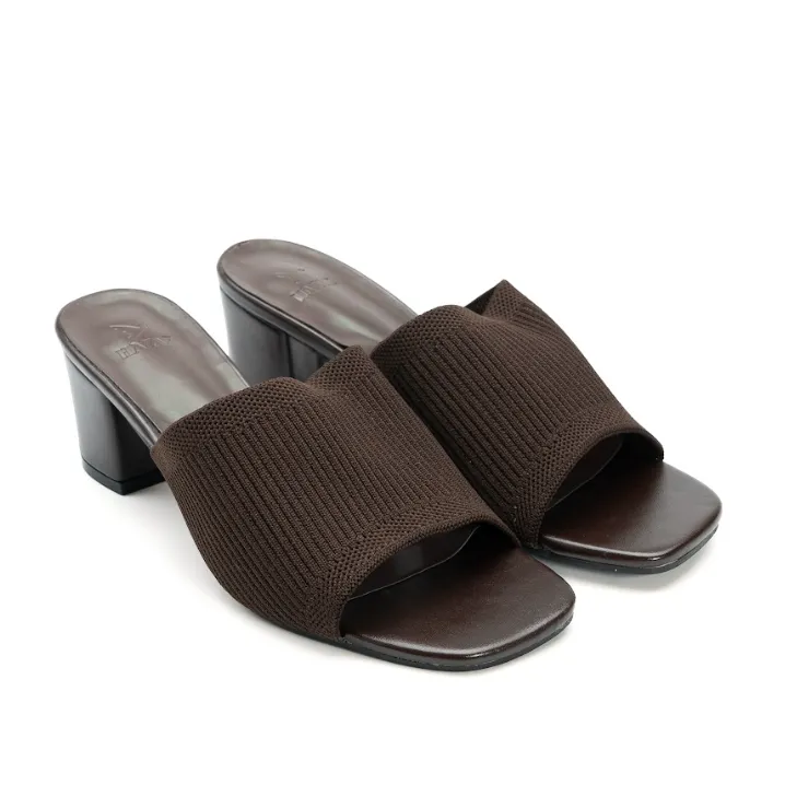 Open Block Heel
