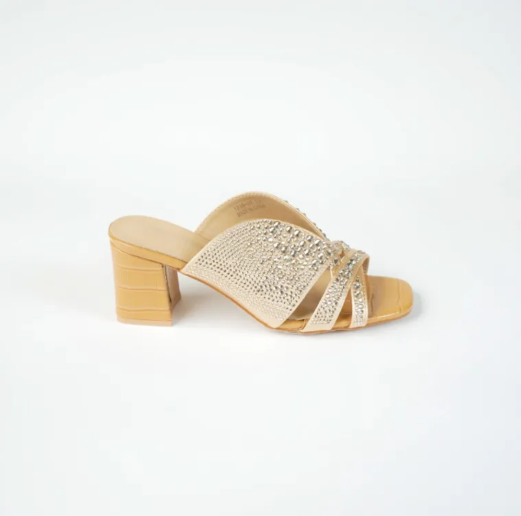 Open Block Heel