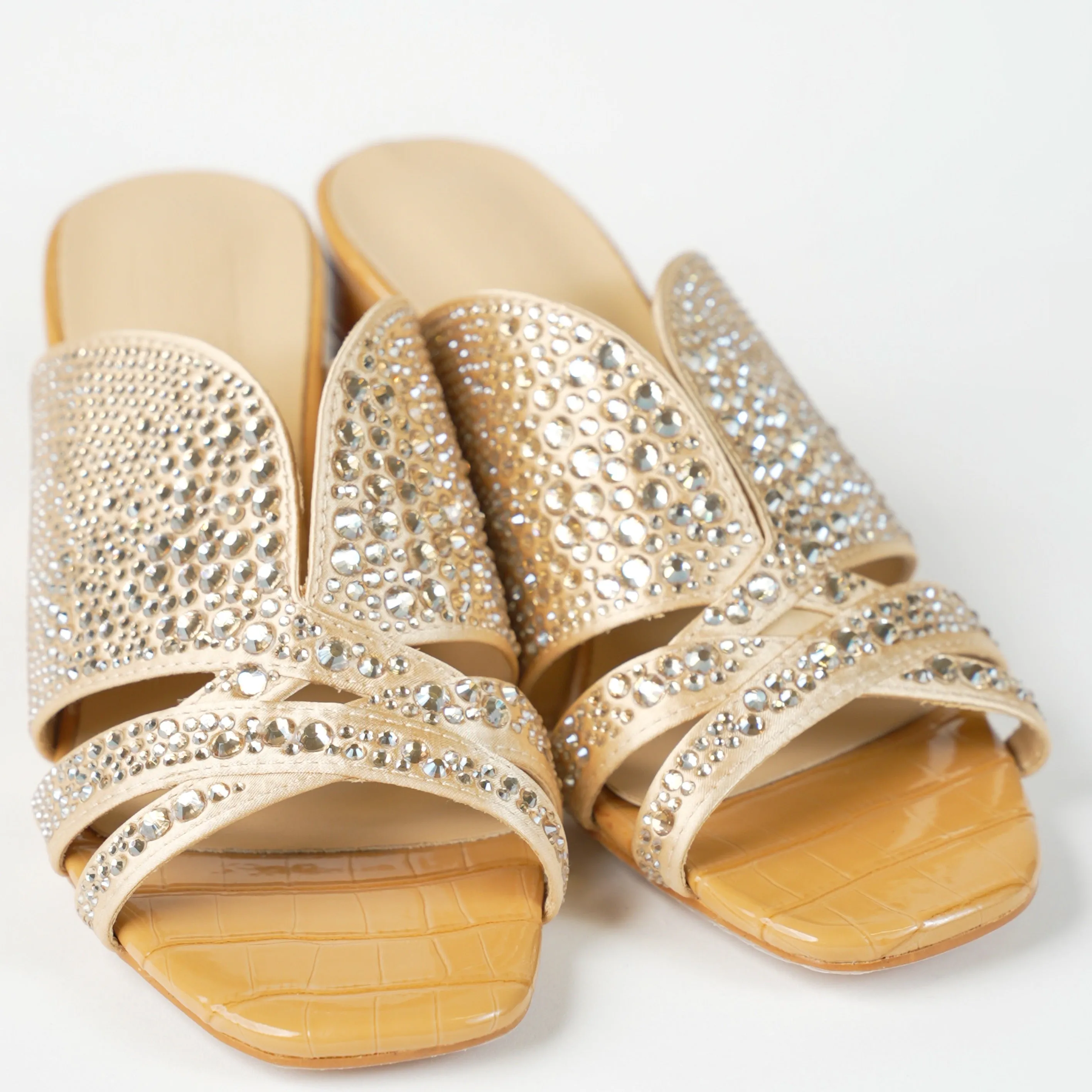Open Block Heel