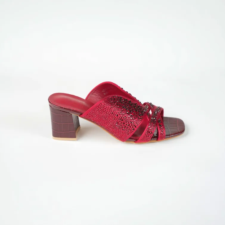 Open Block Heel