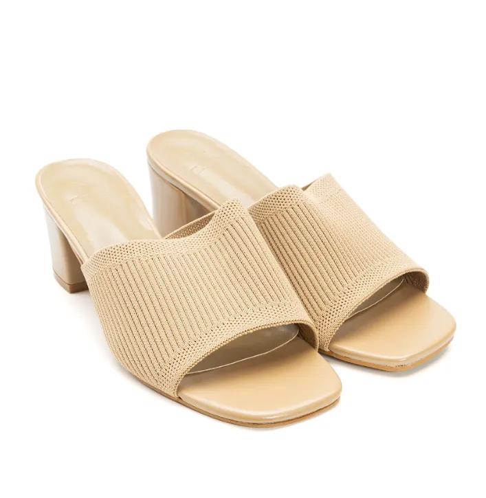 Open Block Heel