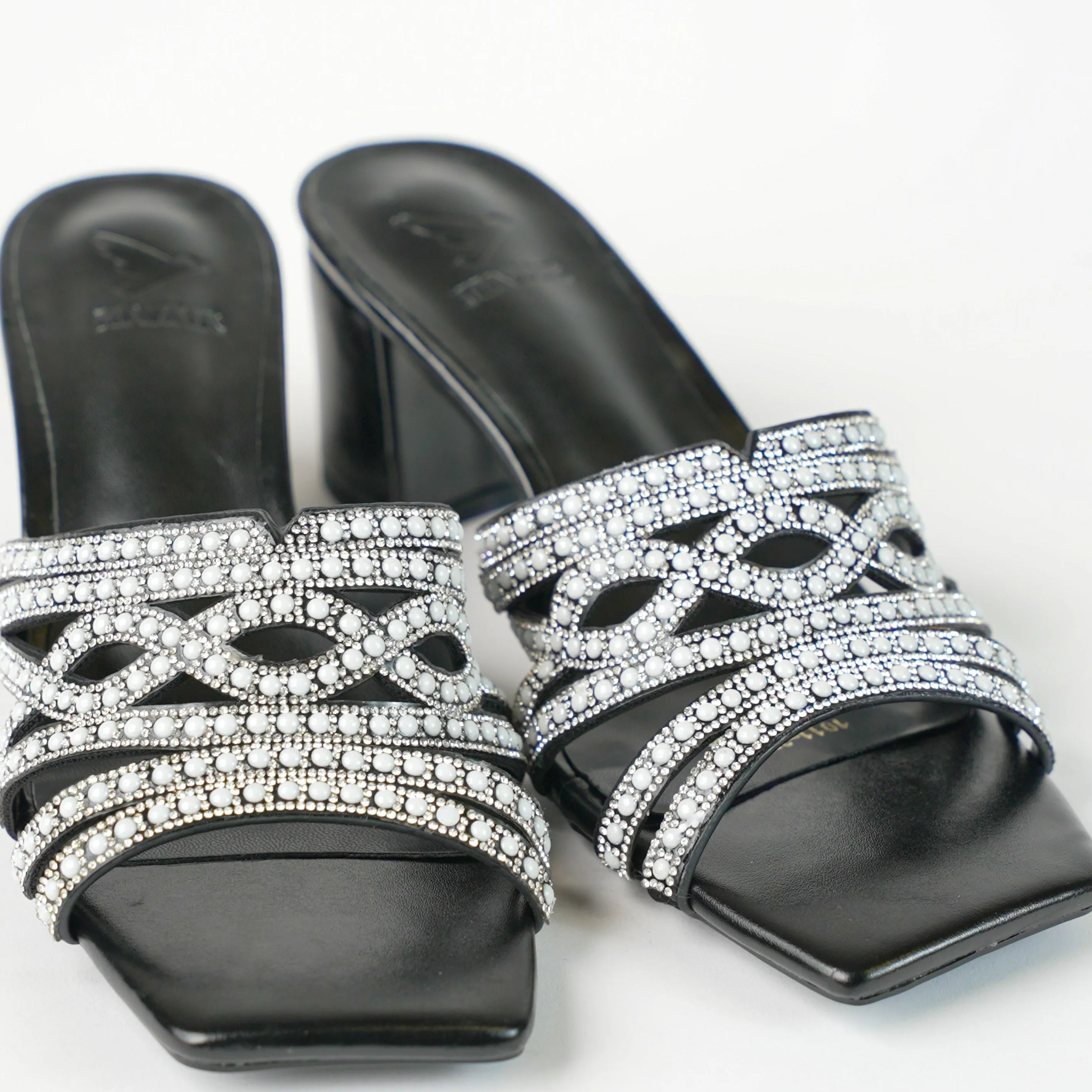 Open Block Heel