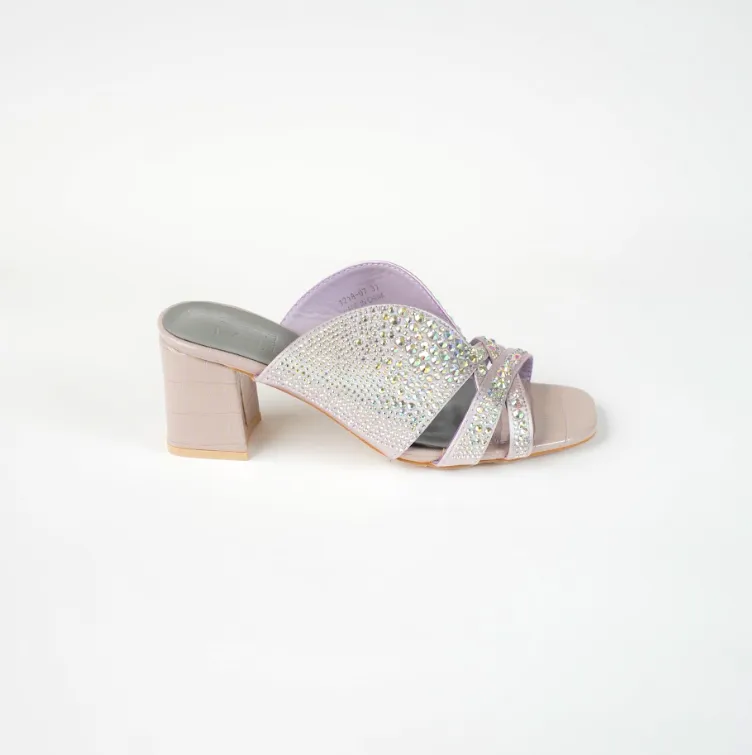 Open Block Heel