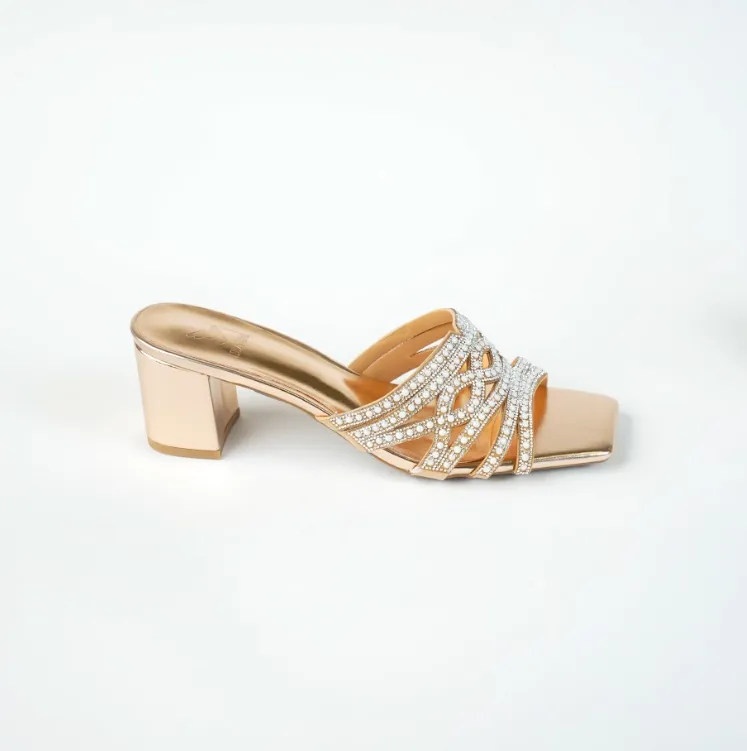 Open Block Heel