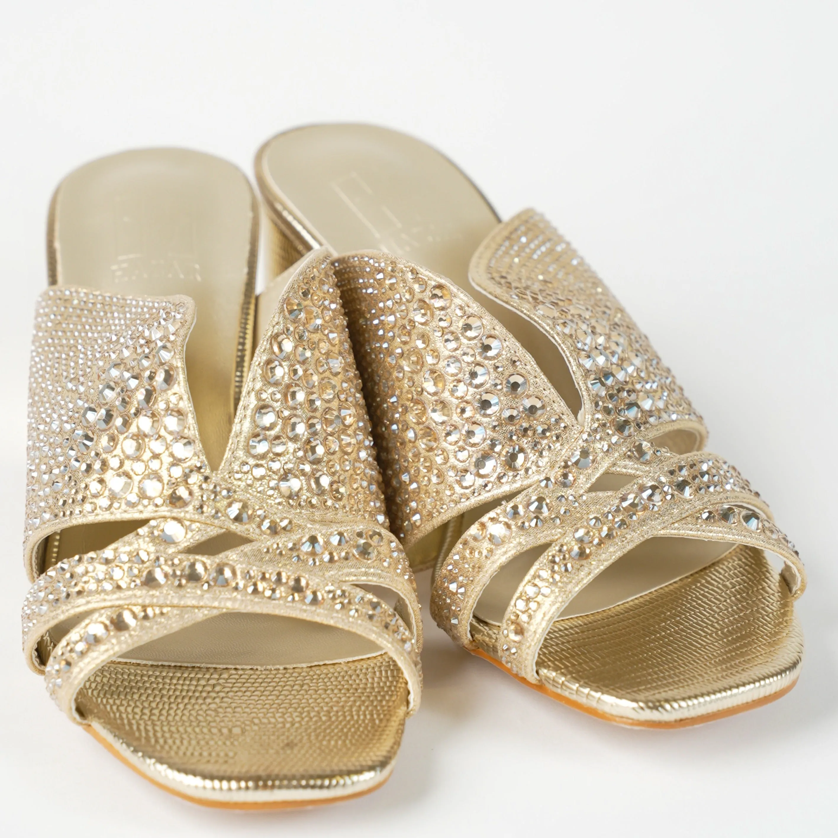 Open Block Heel