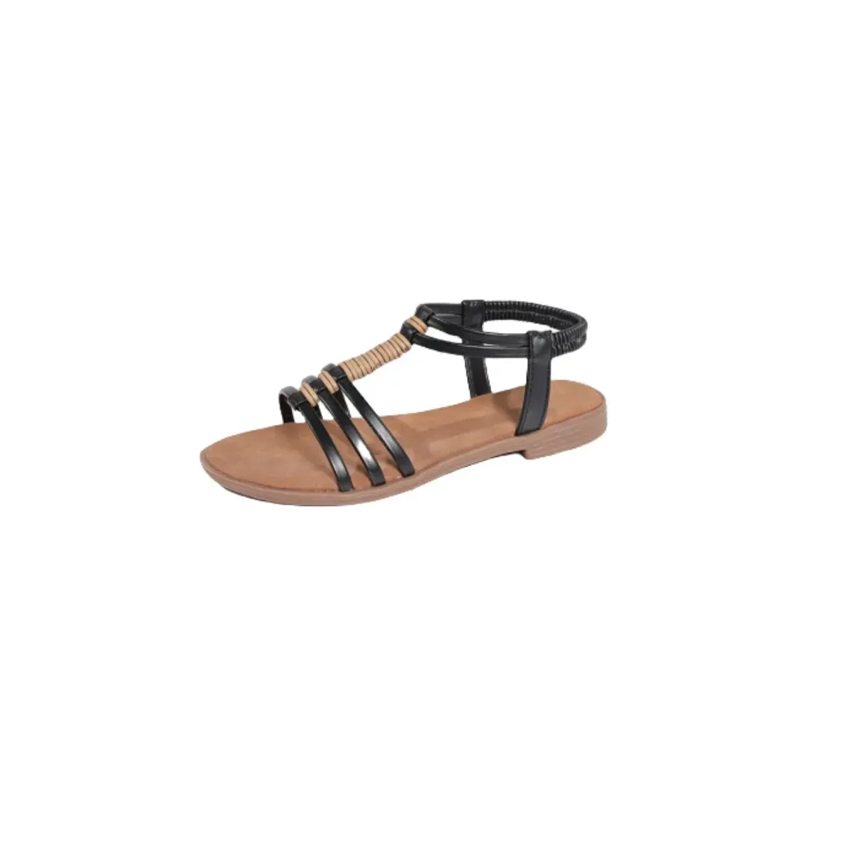 Open Toe Flats Sandals