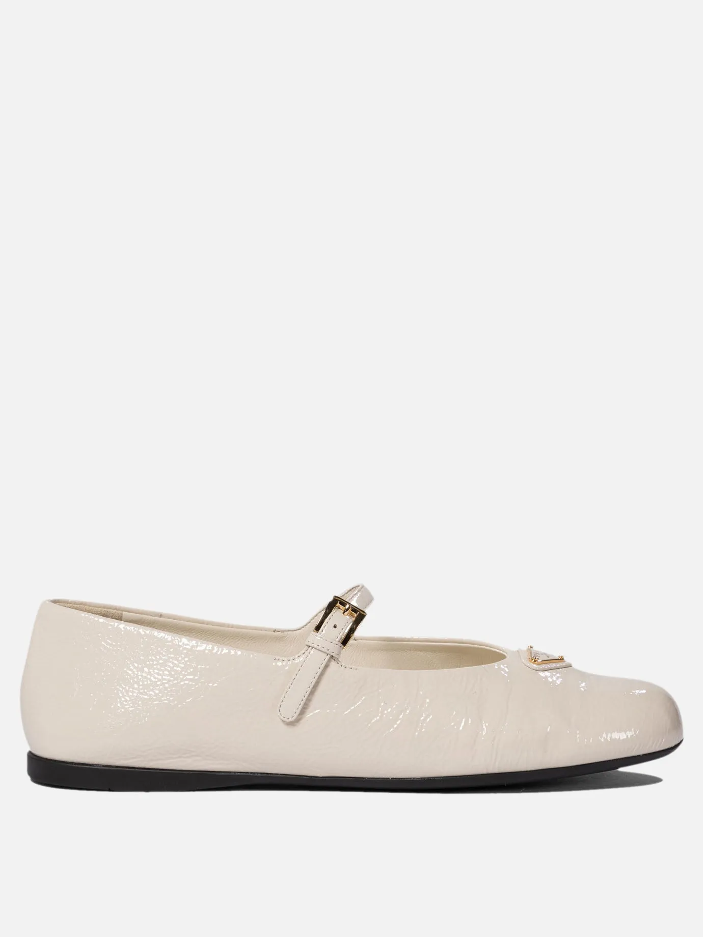 Patent leather ballet flats