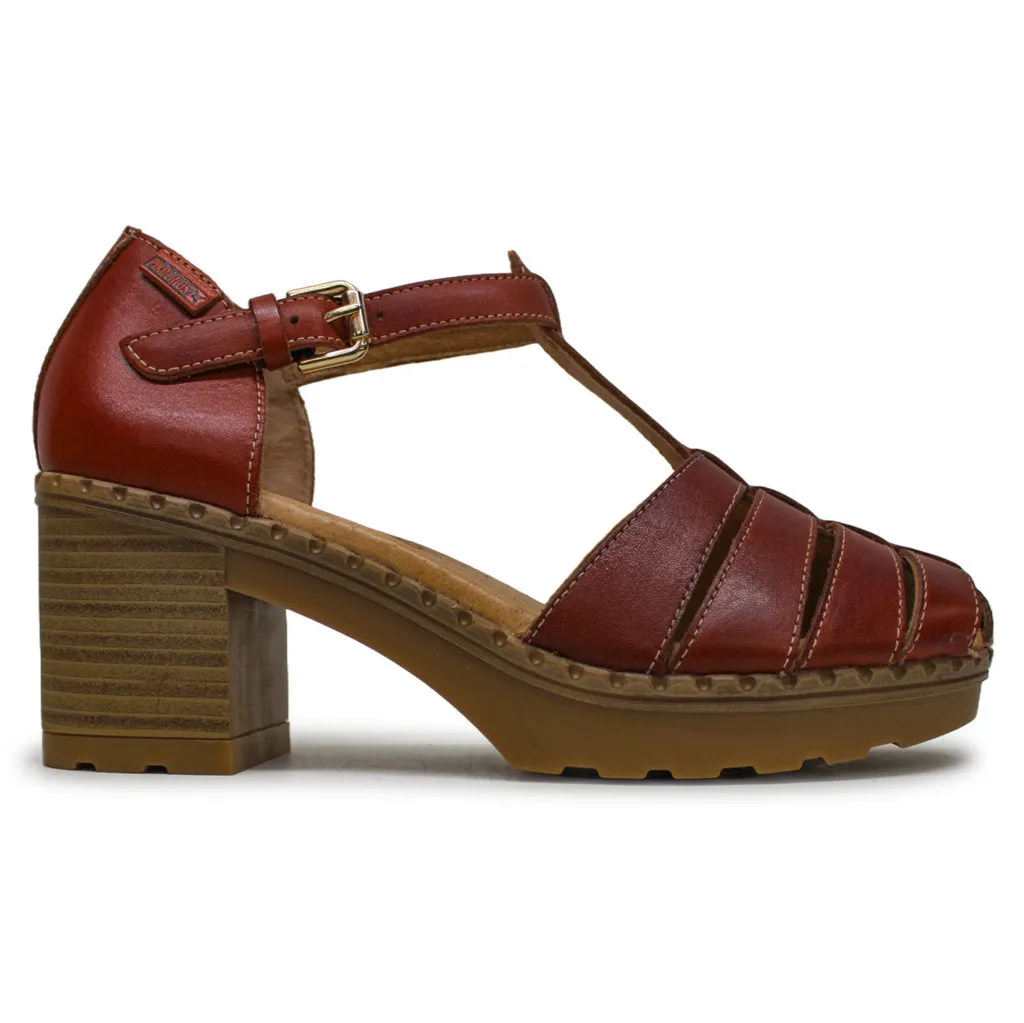 Pikolinos Canarias Leather Women's Heel Sandals